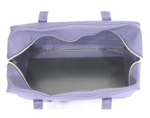 Canvas Mailing Boston Bag with Invoice PocketInside