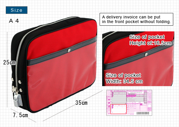 Canvas Mailing Duffle PouchSize