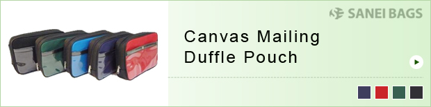 Canvas Mailing Duffle Pouch